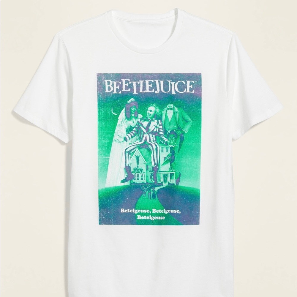 Beetlejuice tee sz L